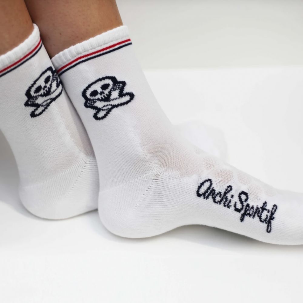 Chaussettes Archi Sport Blanc